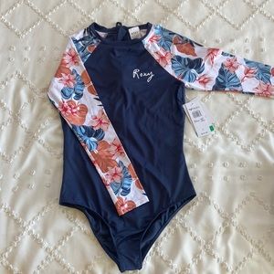 Roxy long sleeve UPF 50 One piece Rashguard